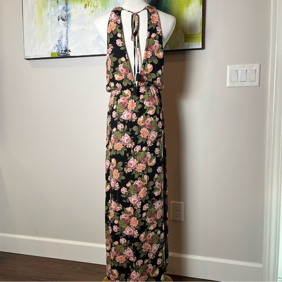 American Eagle  Floral Halter Neck Dress - Picture 6 of 8